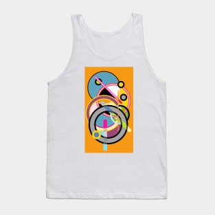 Expressive automatism abstract 636 Tank Top